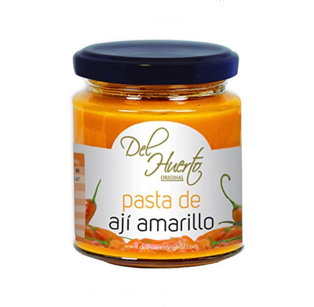 Del Huerto pasta aji amarillo 212g