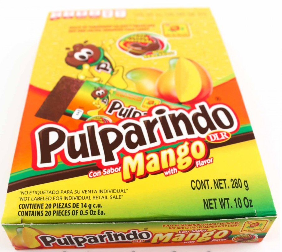 Pulparindo de mango 280g- 20 unidades