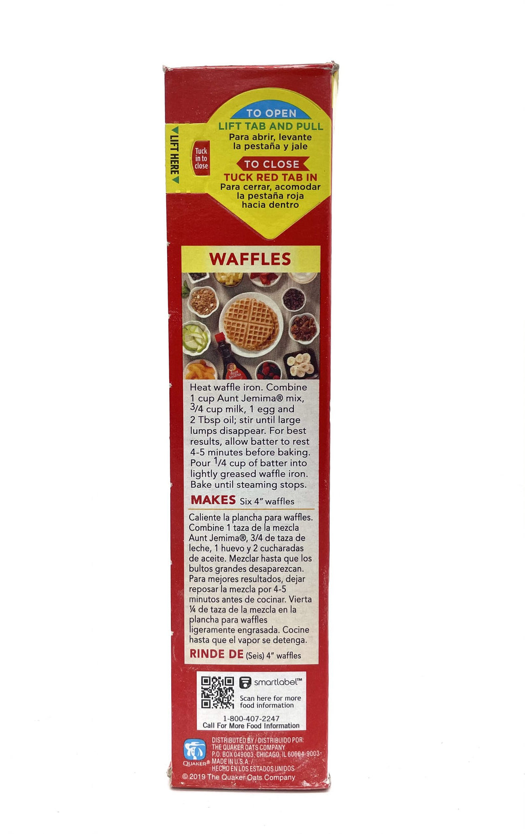 Pearl Milling Pancakes y Waffles 453gr ButterMilk- Aunt Jemima