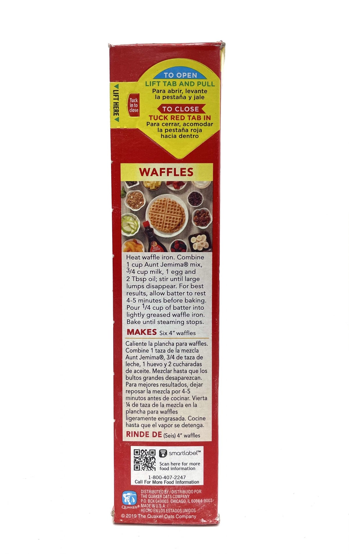 Pearl Milling Pancakes y Waffles 453gr ButterMilk- Aunt Jemima