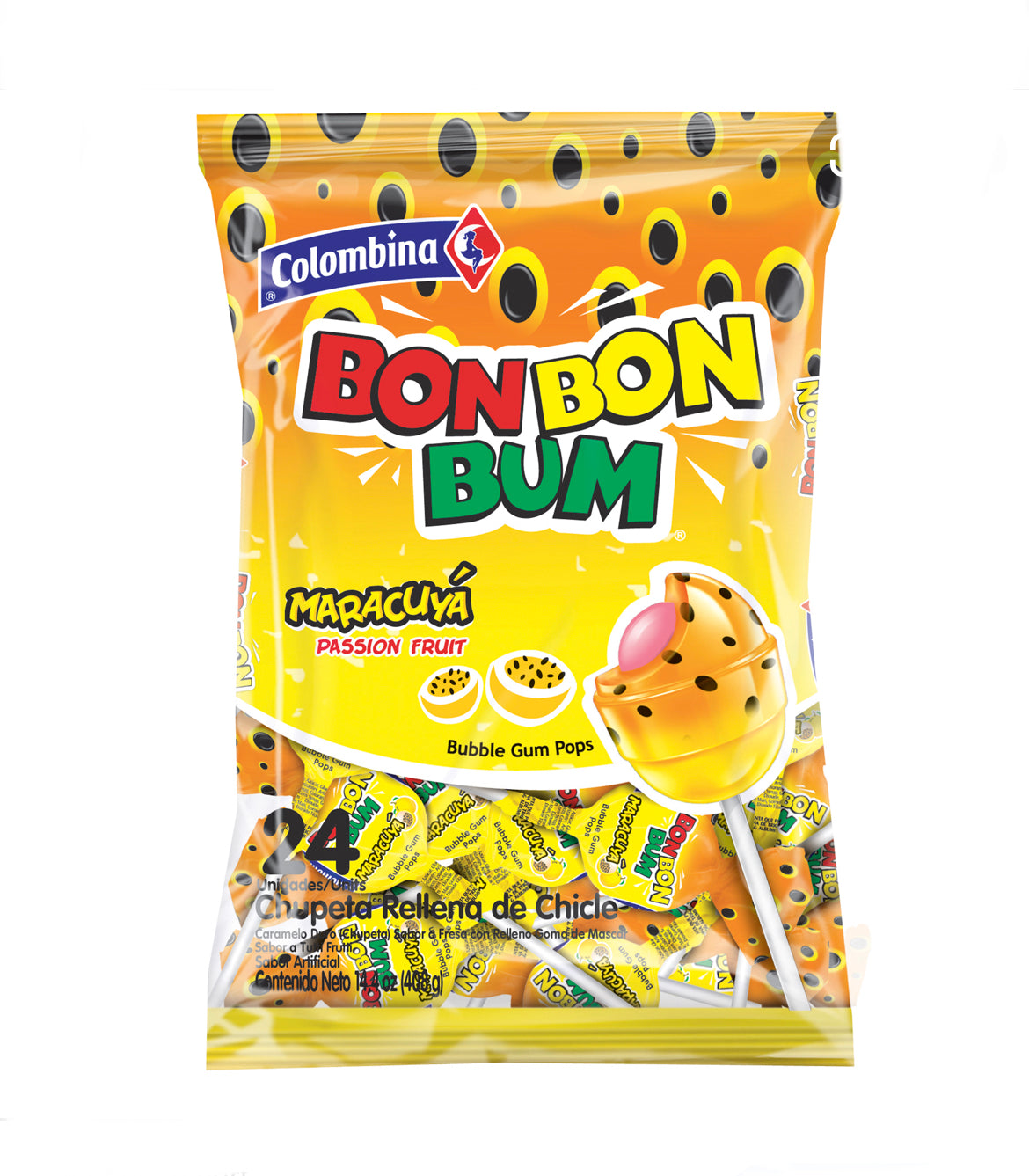 Bon Bon Bum maracuyá - 1 bolsa