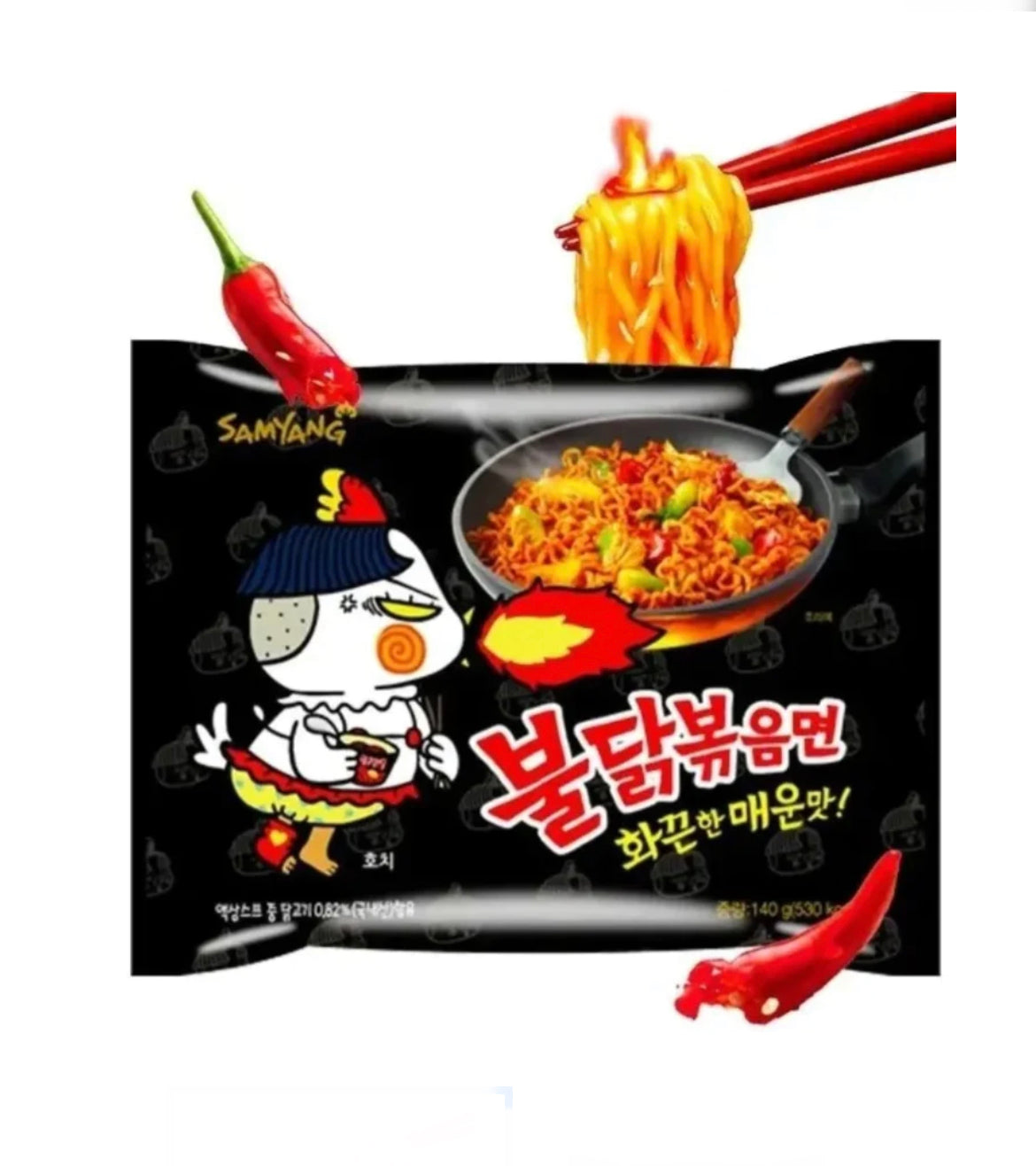 Buldak Hot Chicken Picante 700g - Pack 5