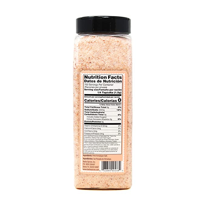 Badia sal rosada del himalaya 1.13 kg