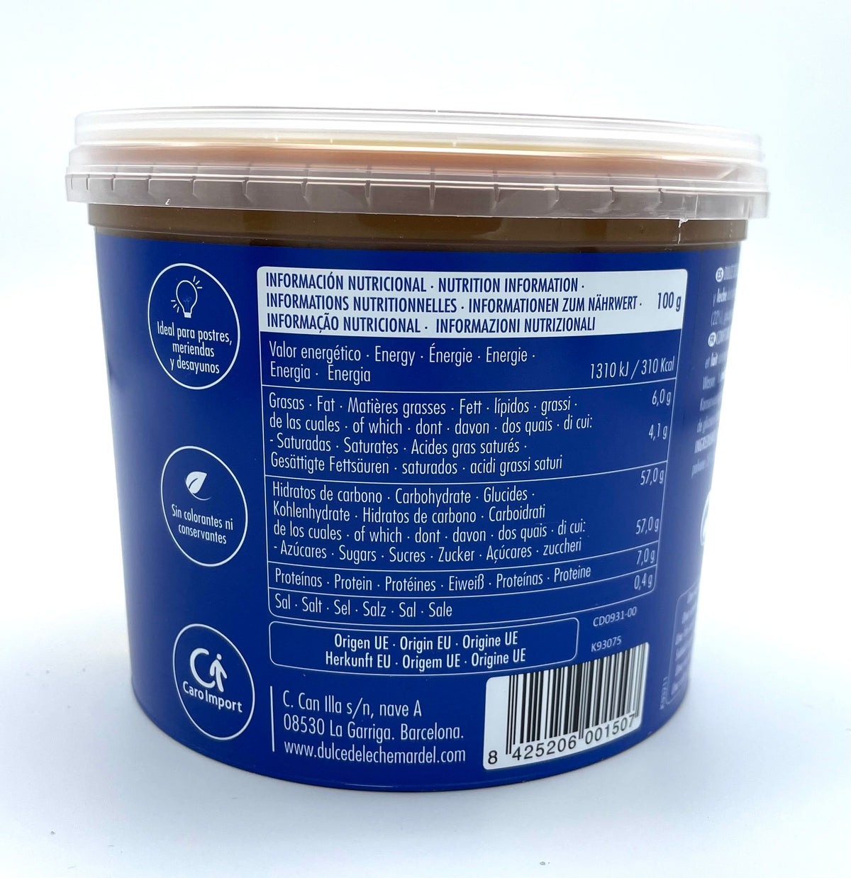 M?rdel dulce de leche 1 kg