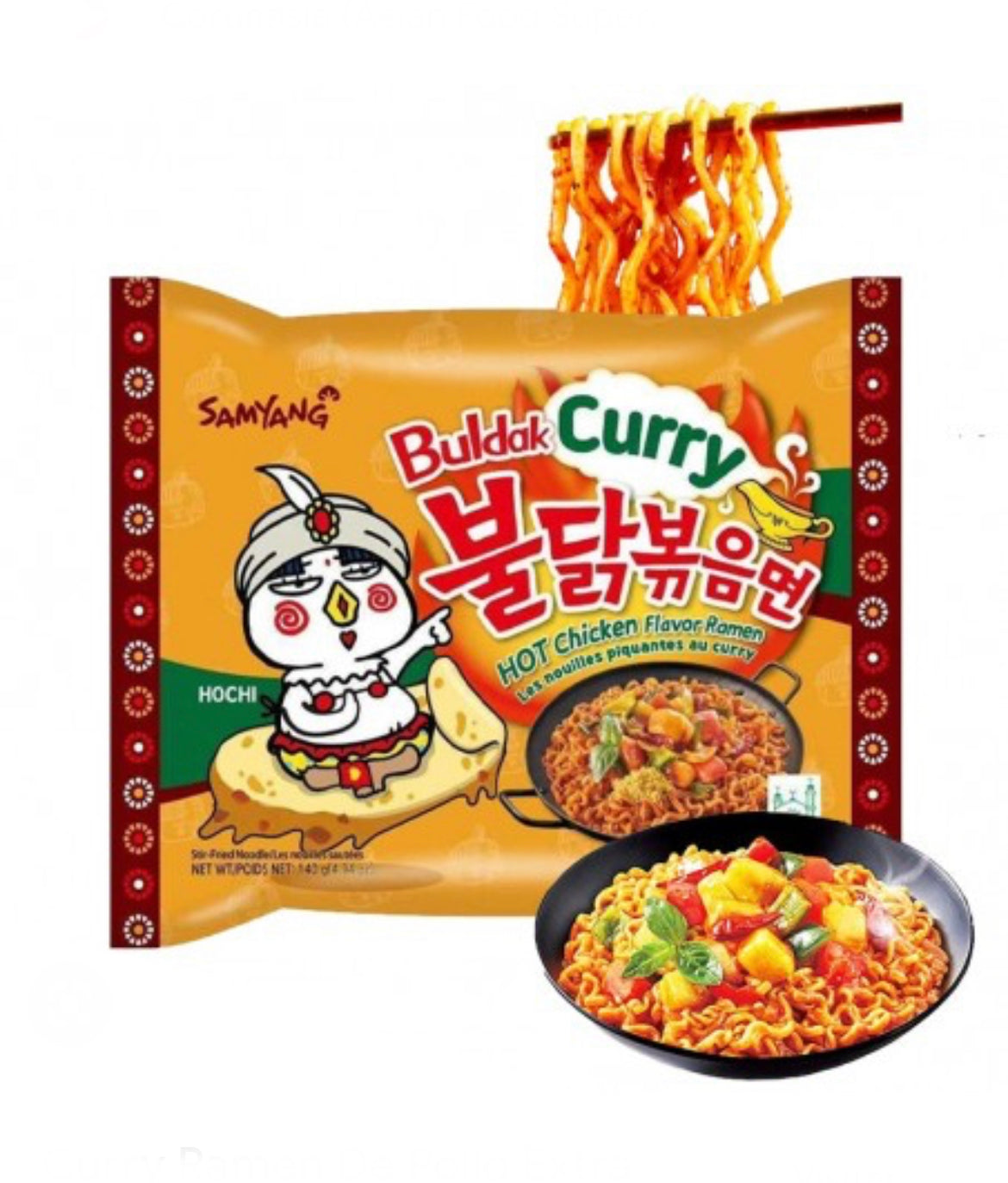 Buldak ultrahot curry 700g-Pack 5