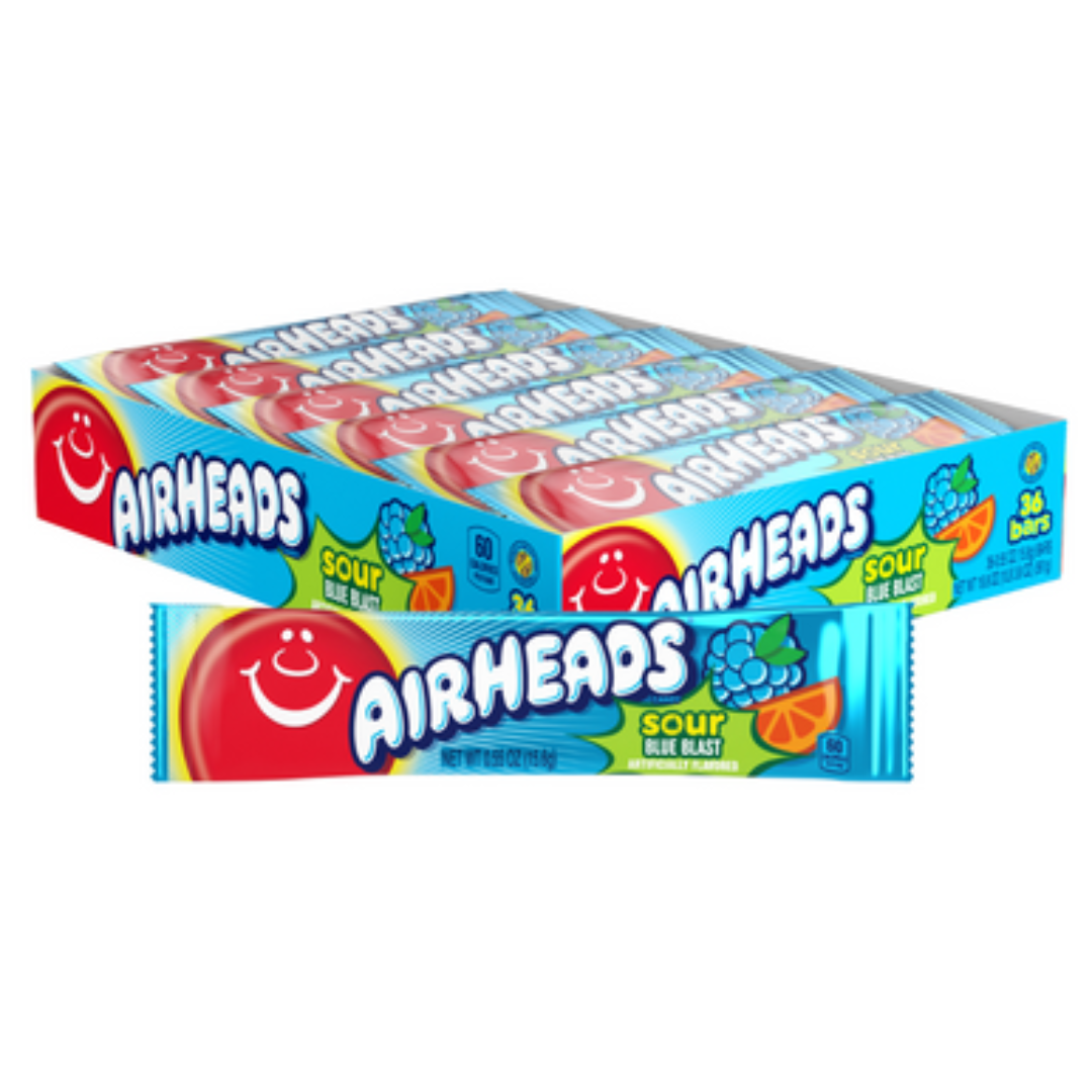 Airheads Sourblue - 36 unidades