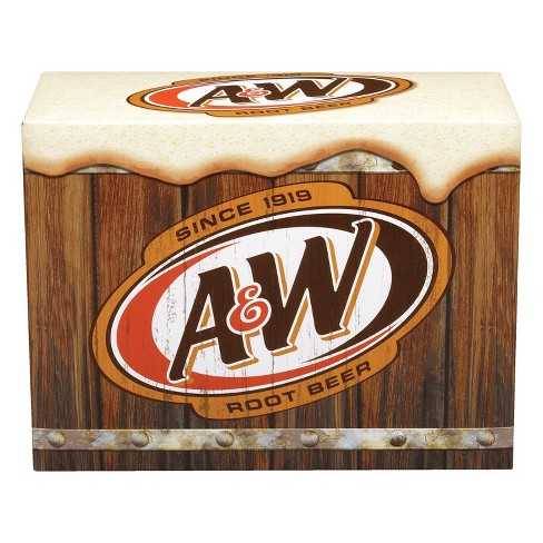 A&W Root Beer Can 355ml- pack de 24 latas!