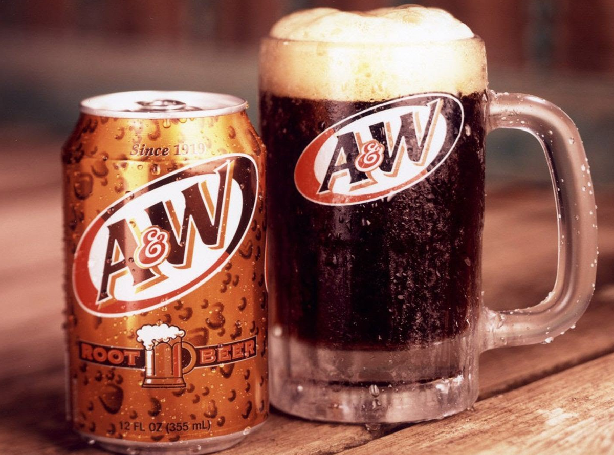 A&W Caffeine Free Root Beer 355ml (caja 12 unidades)