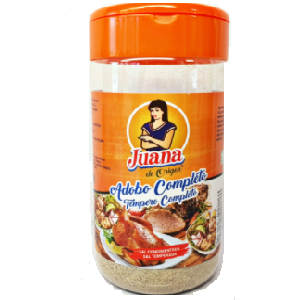 JUANA DE ORIGEN ADOBO COMPLETO TEMPERO COMPLETO SAL CONDIMENTADA  250gr - sazonador