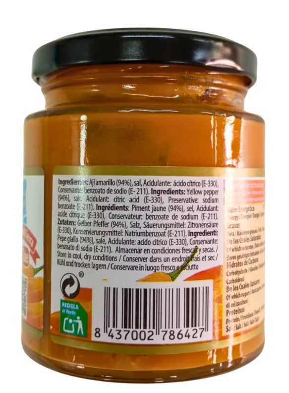 Del Huerto pasta aji amarillo 212g