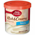 Betty crocker creamy vanilla 453g