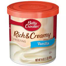 Betty crocker creamy vanilla 453g