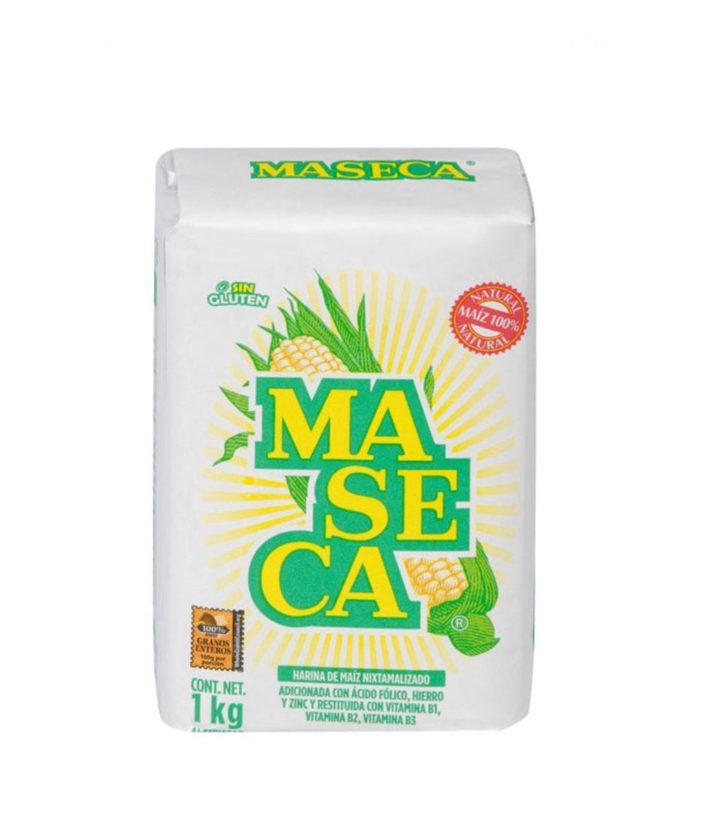 Maseca Harina de ma?z blanco 1kg - Nixtamalizada