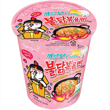 Buldak Carbonara Hot Chicken 80g