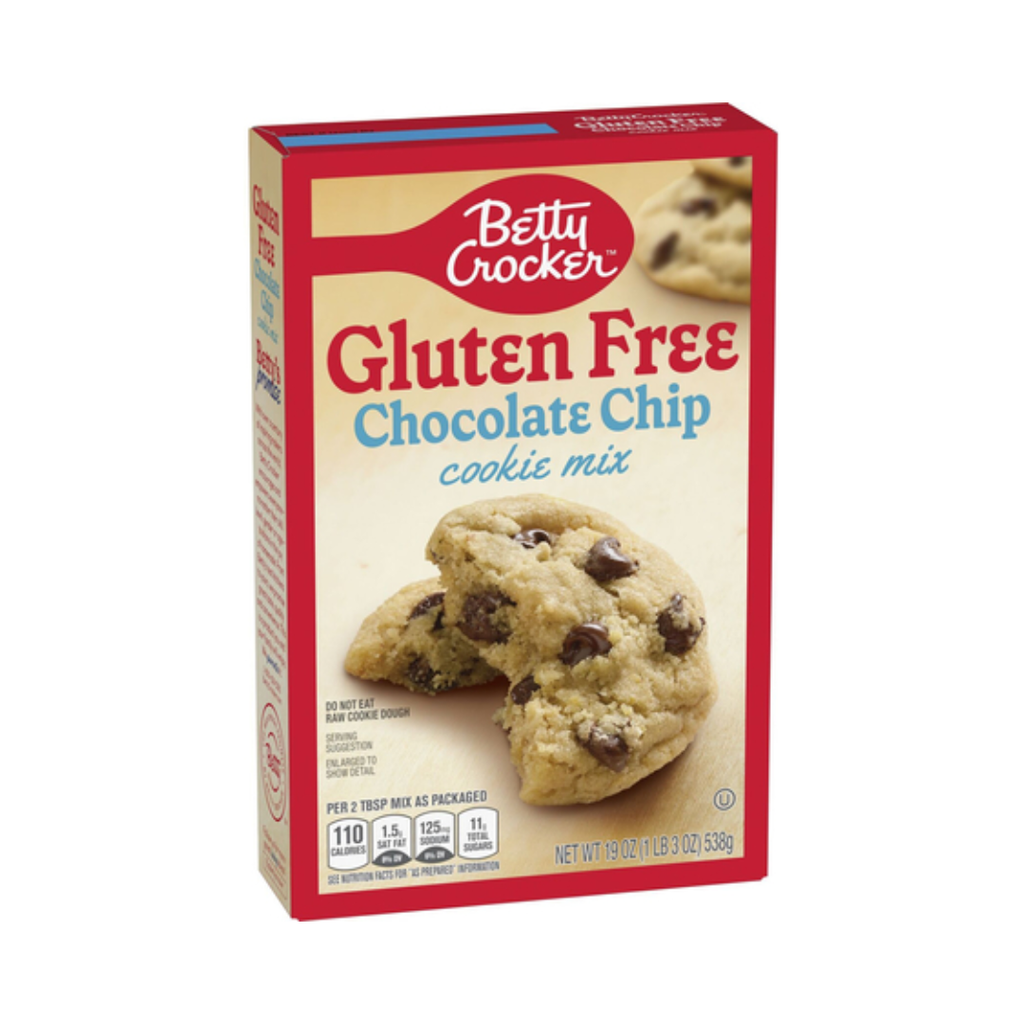 Betty Crocker Gluten Free Chocolate Chip Cookie Mix 538g