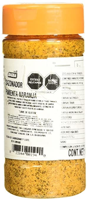 Badia Orange Pepper - PIimienta naranja 184.3 g