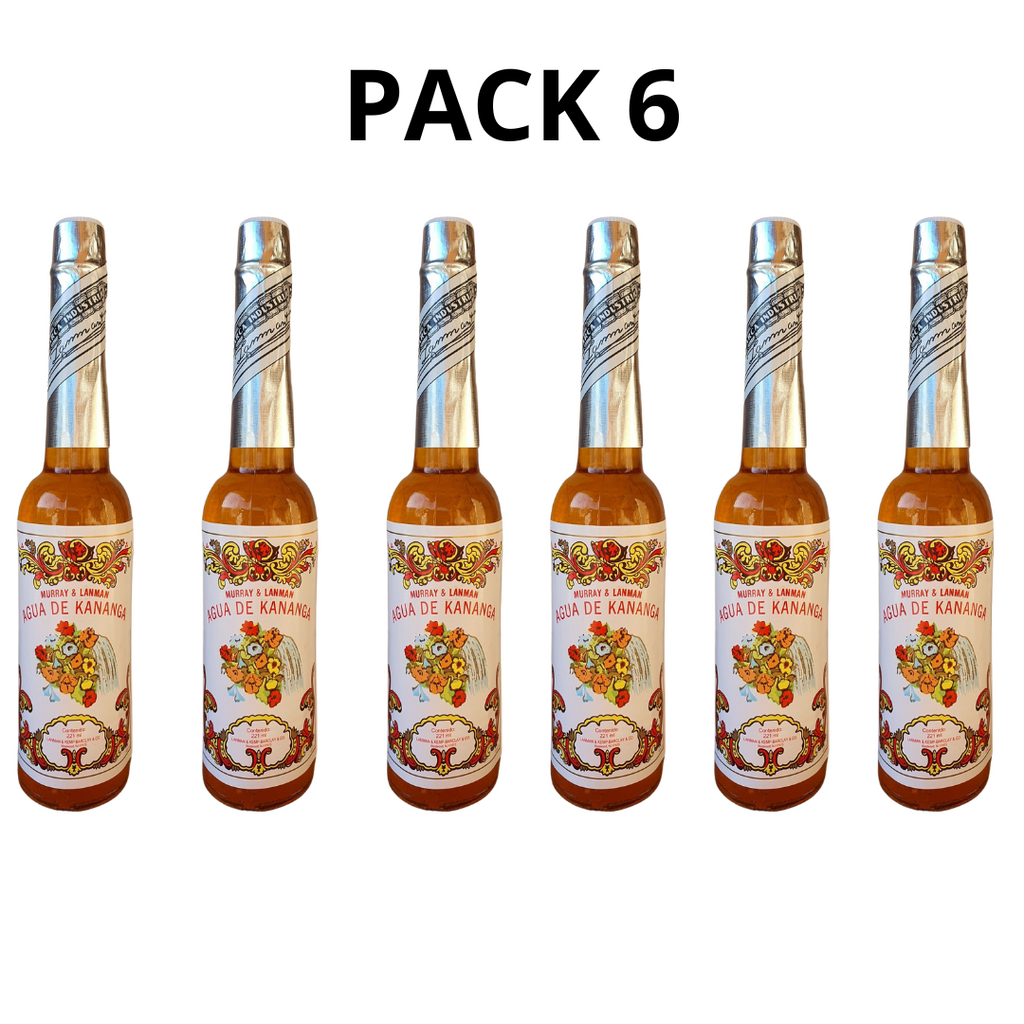 Pack 6 Agua de Kananga