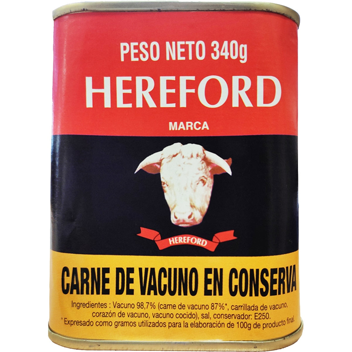 HEREFORD - Carne de vacuno en conserva 340g