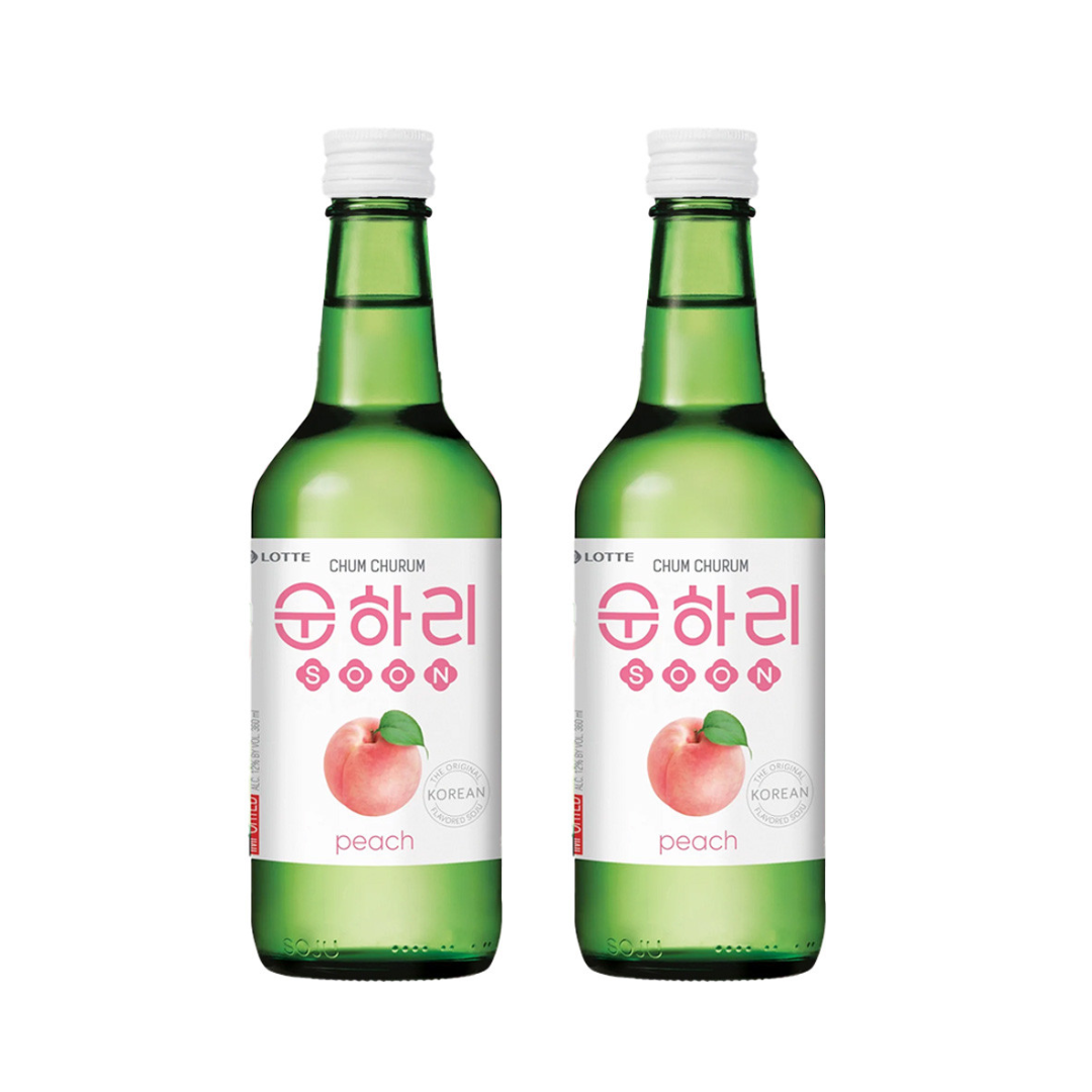 Chum Churum Soon Peach 350ml- Pack 2 unidades