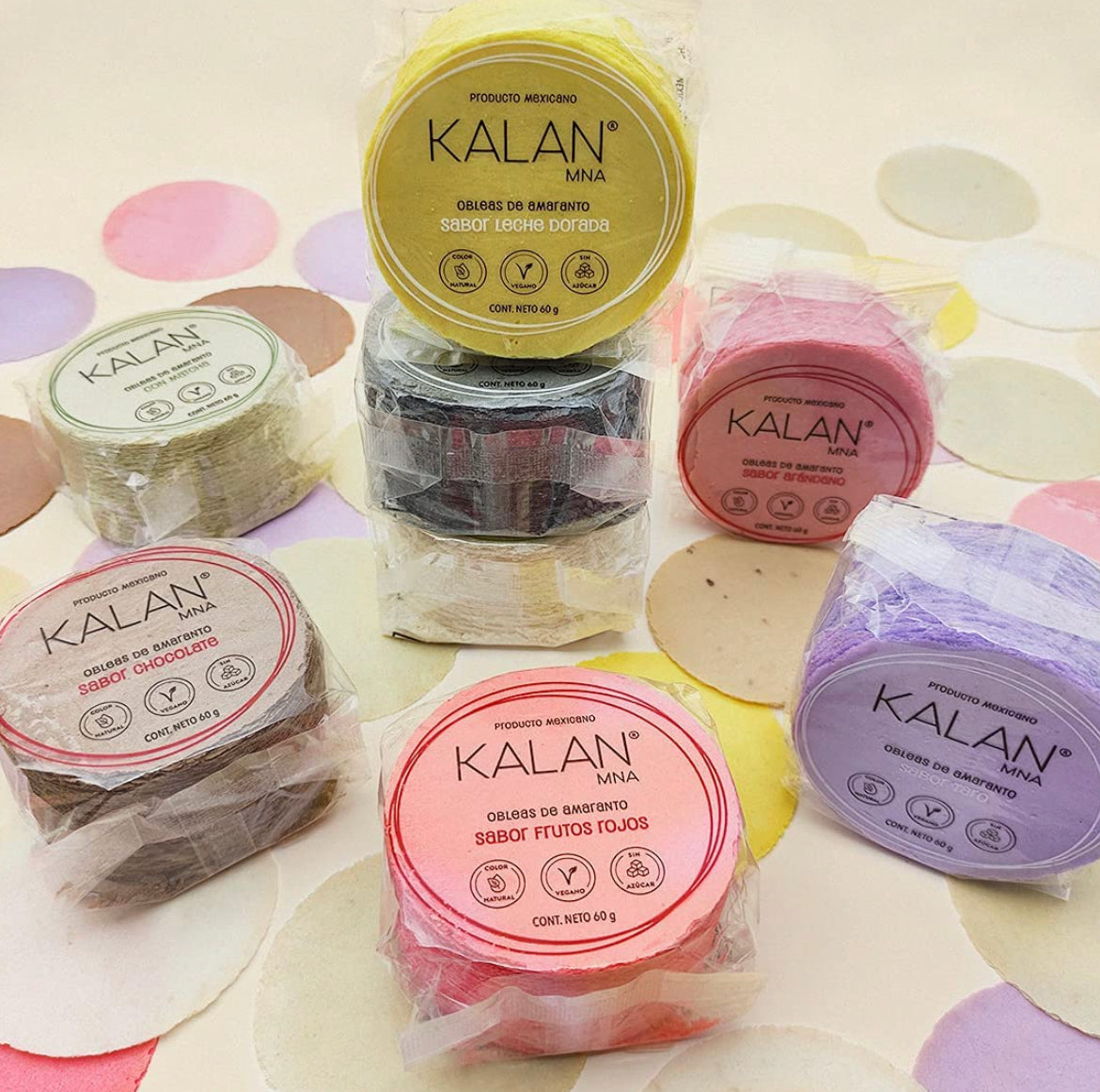 Kalan obleas surtido - Pack 6!