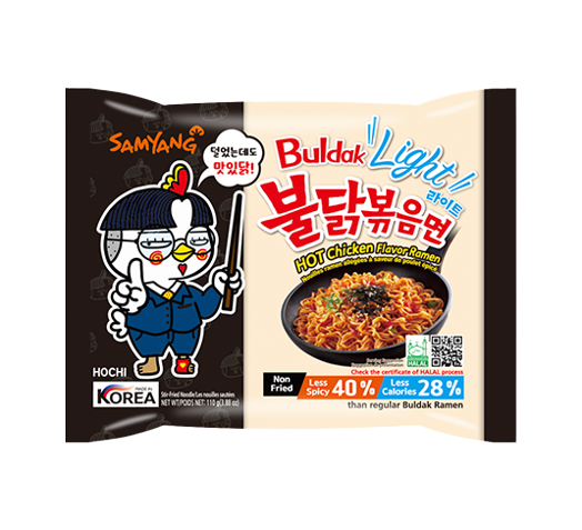 Buldak pollo picante light 700g - Pack 5