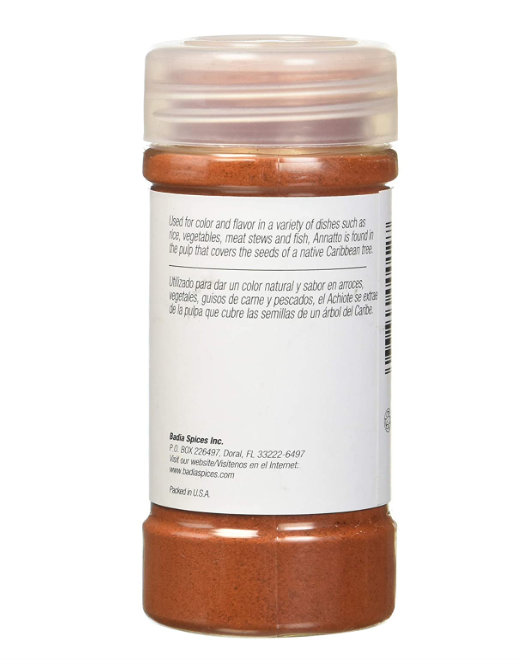 Badia Annatto achiote molido 77.9g