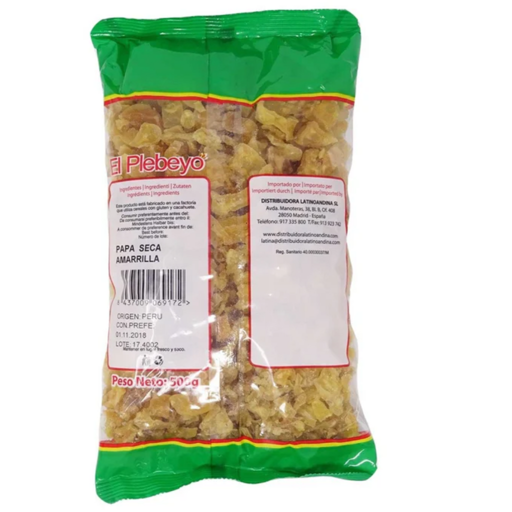 El plebeyo papa seca 500g