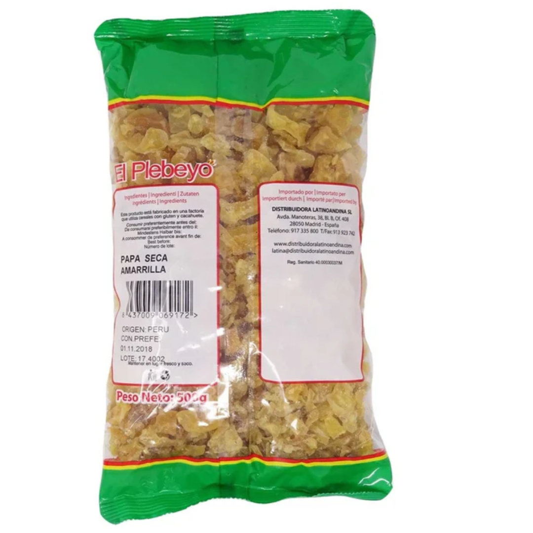 El plebeyo papa seca 500g