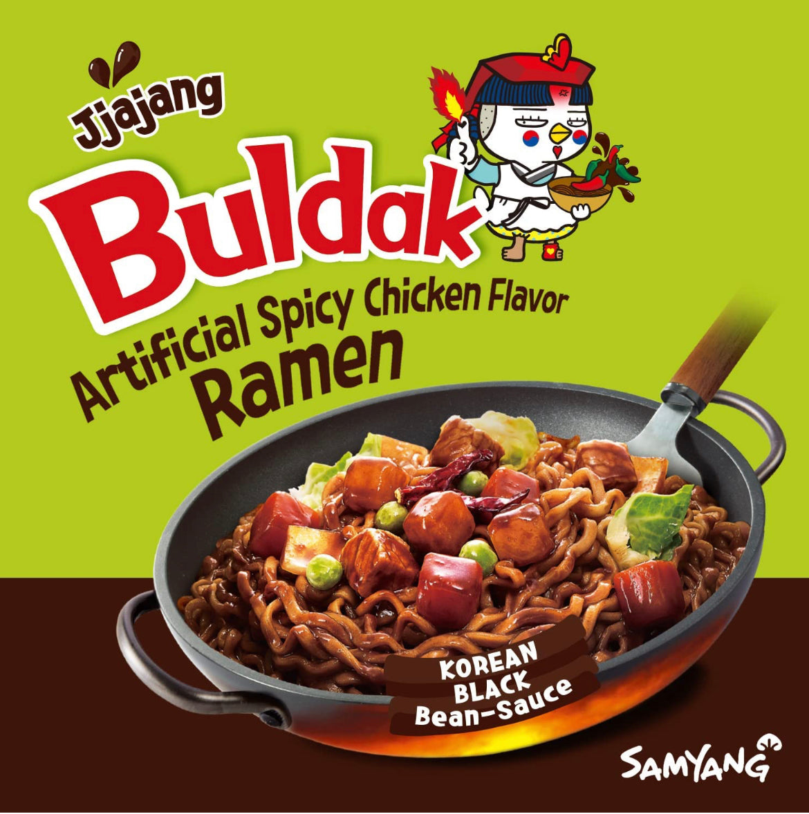 Buldak Jjajang ultrahot 700g-Pack 5