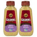 Gulden's Spicy Brown Mustard 340g - Pack 2