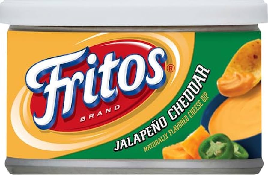 Fritos Brand Jalapeño Cheddar Flavored Cheese Dip 9 OZ. (255.1g)