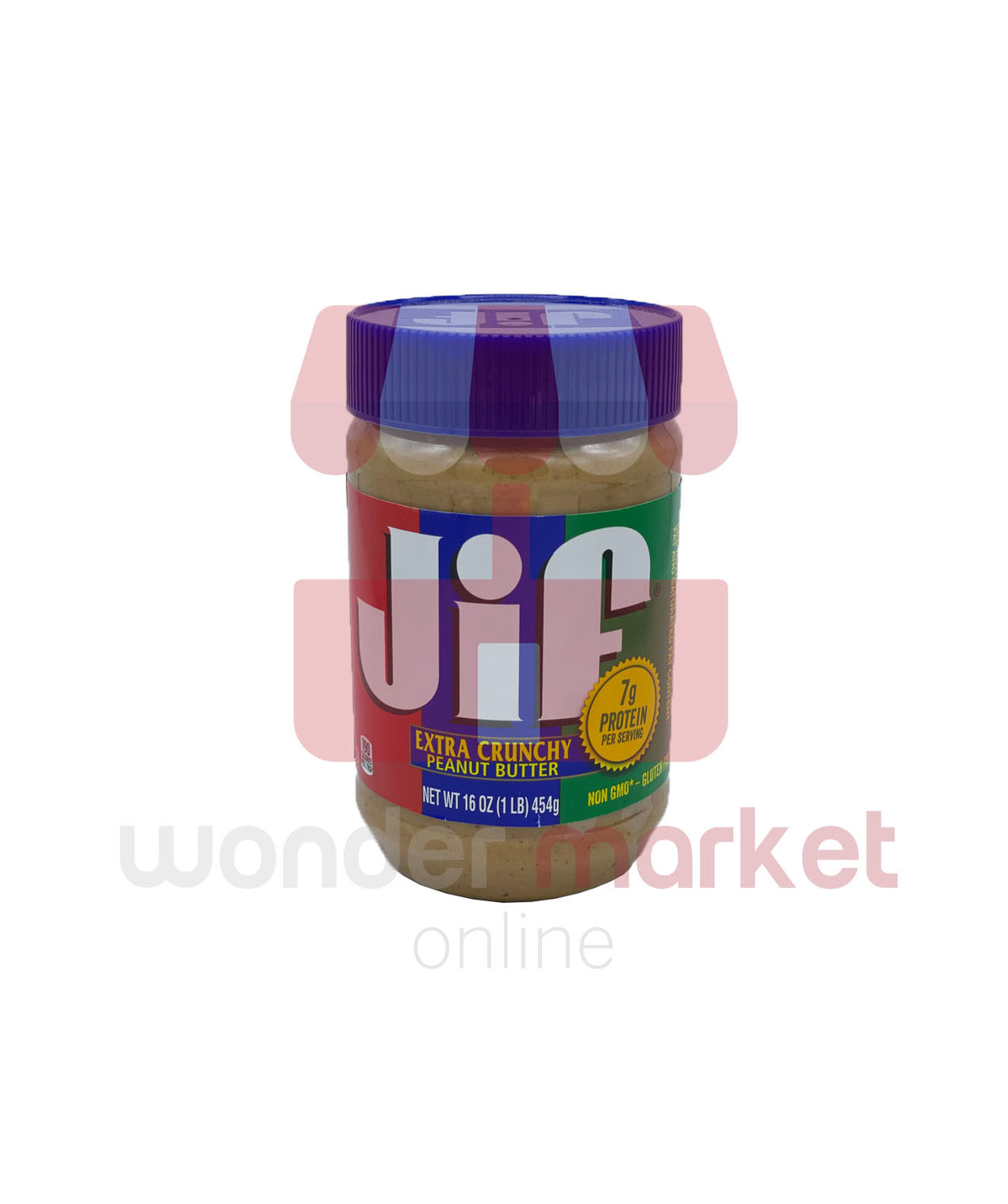 Jif peanut butter extra crunchy 454g