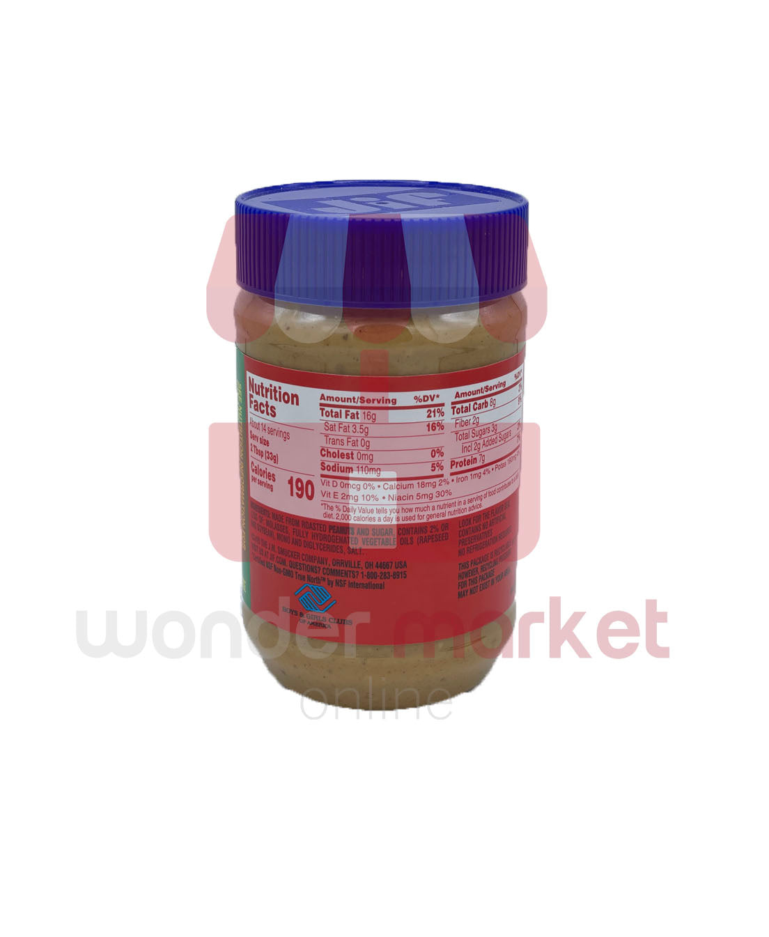 Jif peanut butter extra crunchy 454g