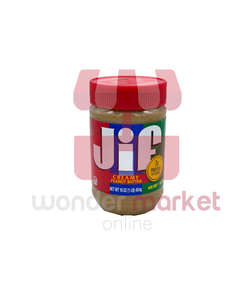 Jif creamy peanut butter 454g
