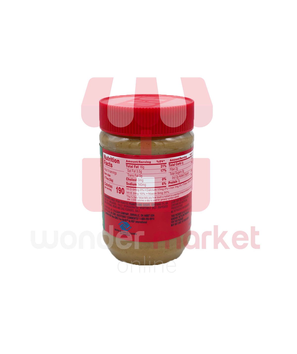 Jif creamy peanut butter 454g