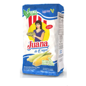 Juana Harina de Maiz Blanco 1 kgr