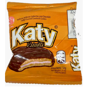 Galletas PUIG KATY VAINILLA Venezuela (4 galletas individuales)