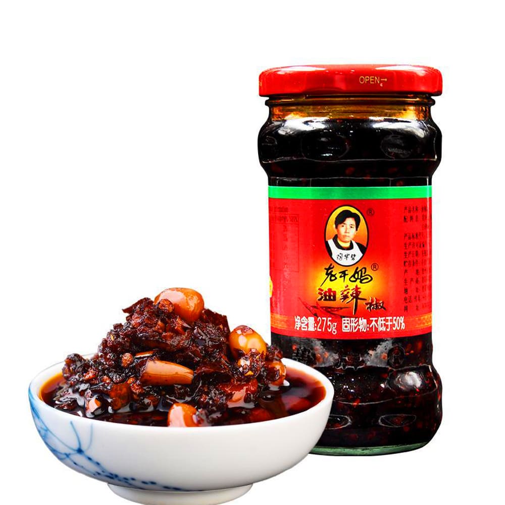 Laoganma - Kohlrabi, Peanuts & Tofu in chilli oil - 280g