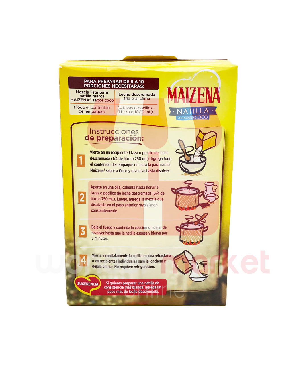 Maizena mezcla para natilla coco 300g