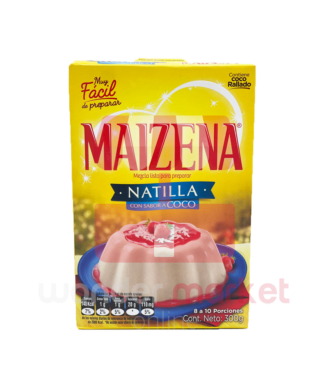 Maizena mezcla para natilla coco 300g