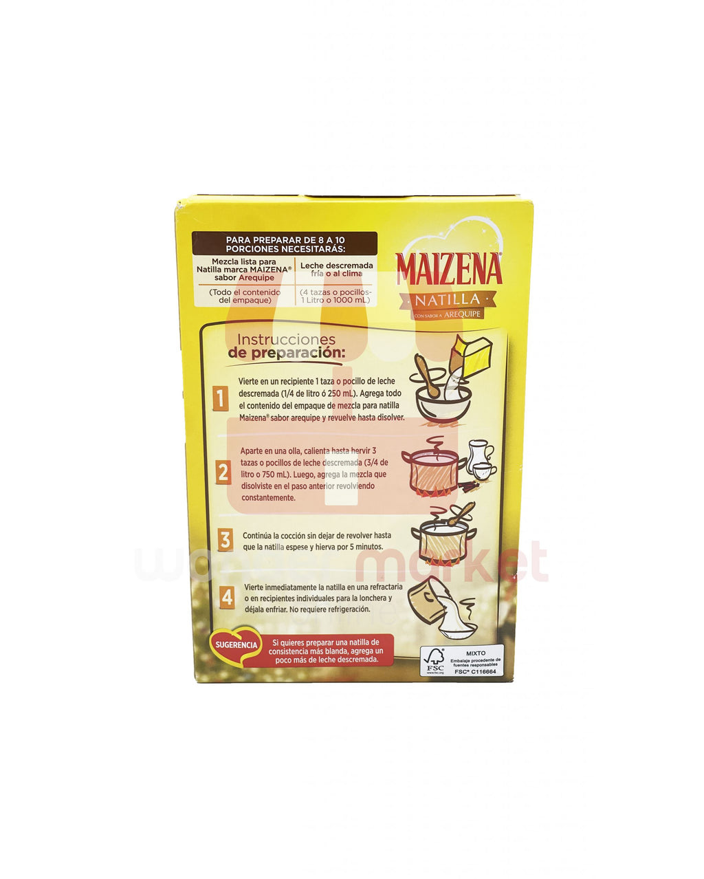 Maizena para natilla arequipe 300g