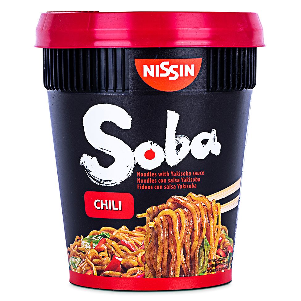 Nissin noodles chili japon 92g -pack 10!