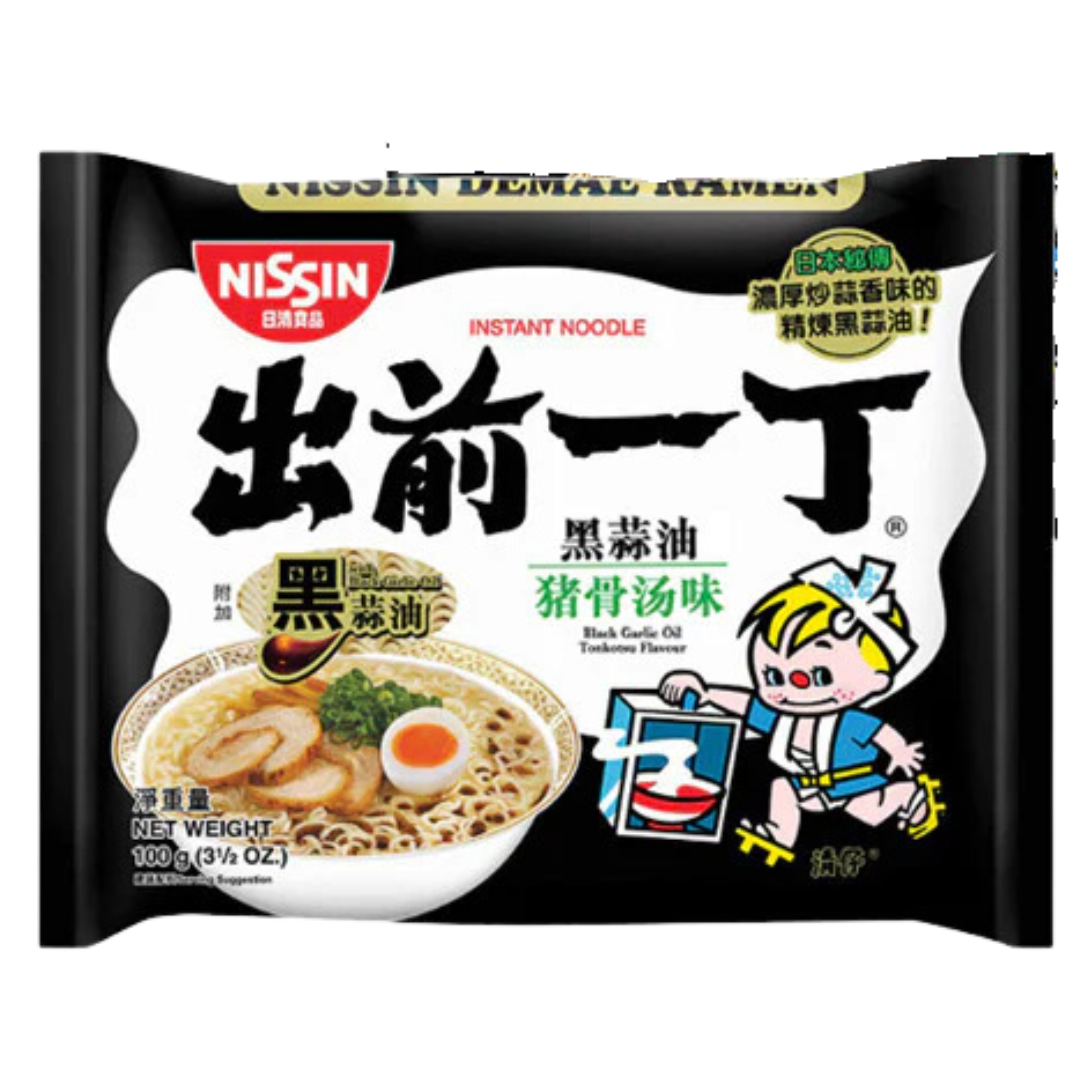 Combo Nissin (picante, ajo negro tonkotsu, sésamo)