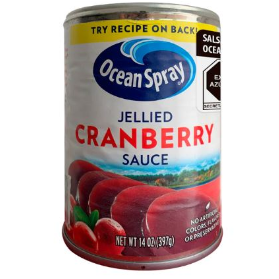 Ocean Spray Jelly Cranberry Sauce 397g - Salsa de arándanos
