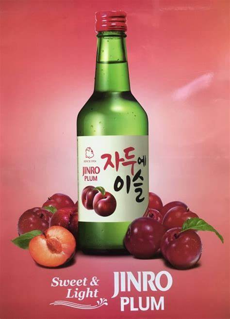 JINRO Soju Ciruela Pack 2