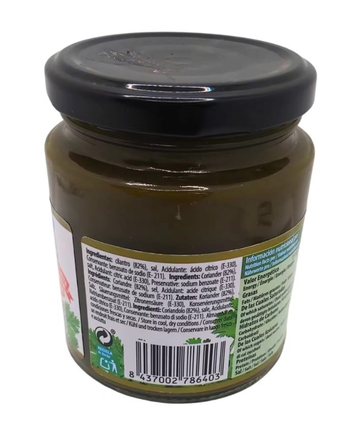 Del Huerto pasta de cilantro 212g