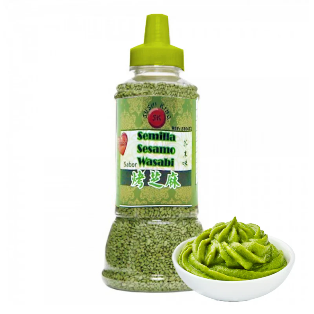 Sushi King - Semillas de sésamo sabor wasbi - 100g