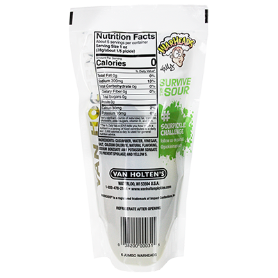 Van Holtens Pepinillo WARHEADS PICKLE