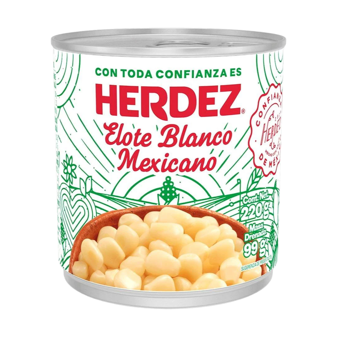 Herdez Elote Blanco Mexicano 220gr