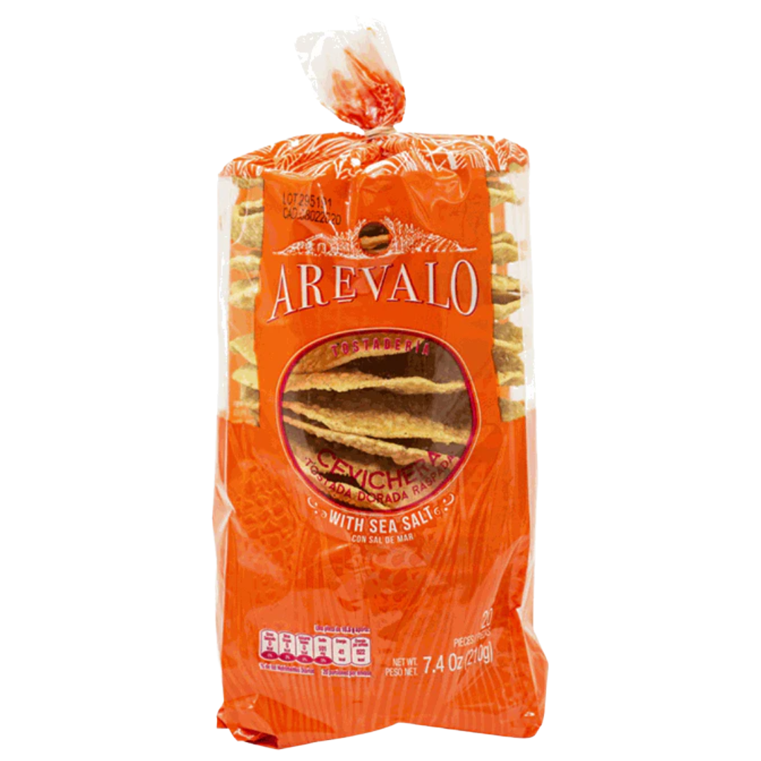 Arevalo Tostadas de Maíz Fritas 210gr